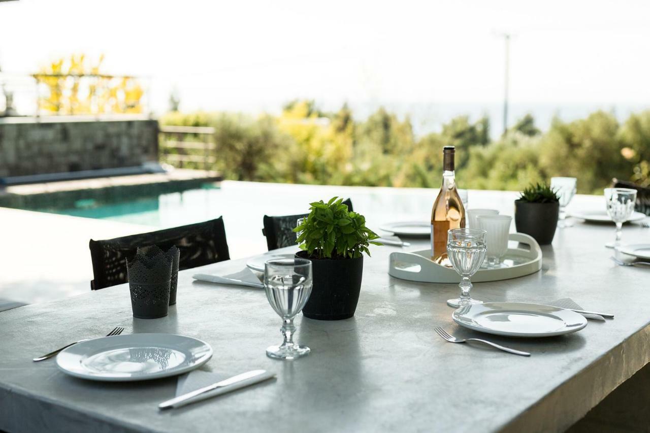 Olivia Estate Villa With Private Swimming Pool Elia Nikitis Dış mekan fotoğraf